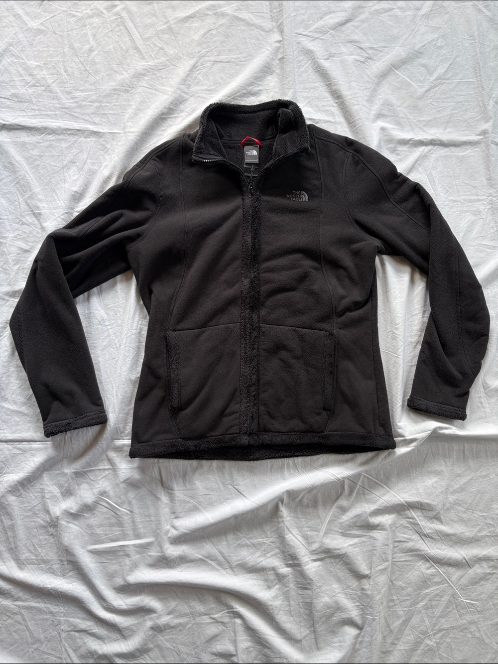The North Face Full-Zip Fuzzy Fleece Jacket Women’s Medium Black